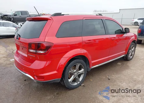 2015 Dodge Journey Crossroad from USA, damaged, VIN 3C4PDCGG9FT565513